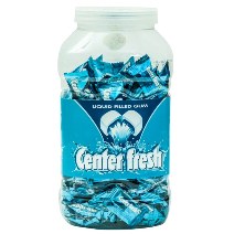 CENTER FRESH CHEWING GUM MINT, 176 U
